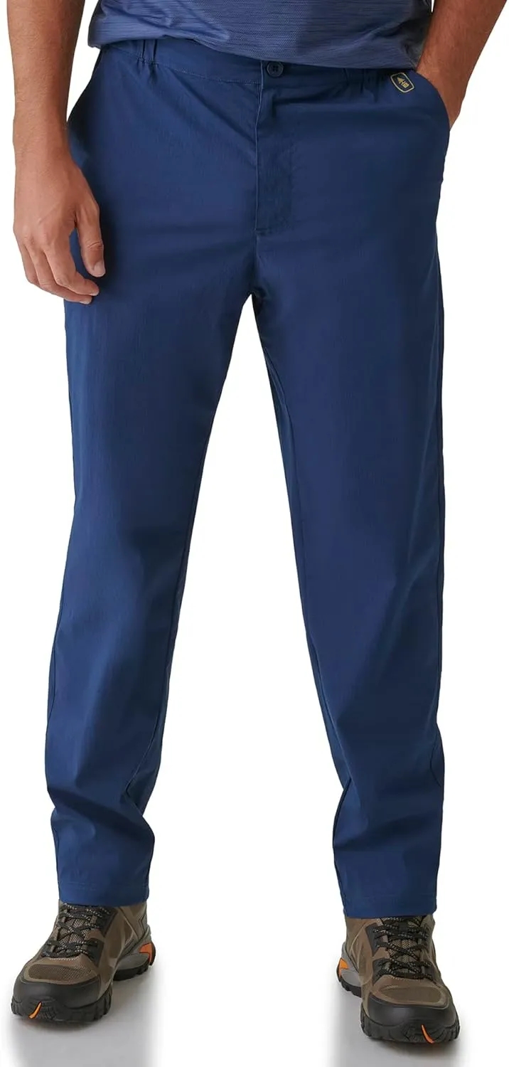 BASS OUTDOOR Men's Elastic Waist Woven Slacks