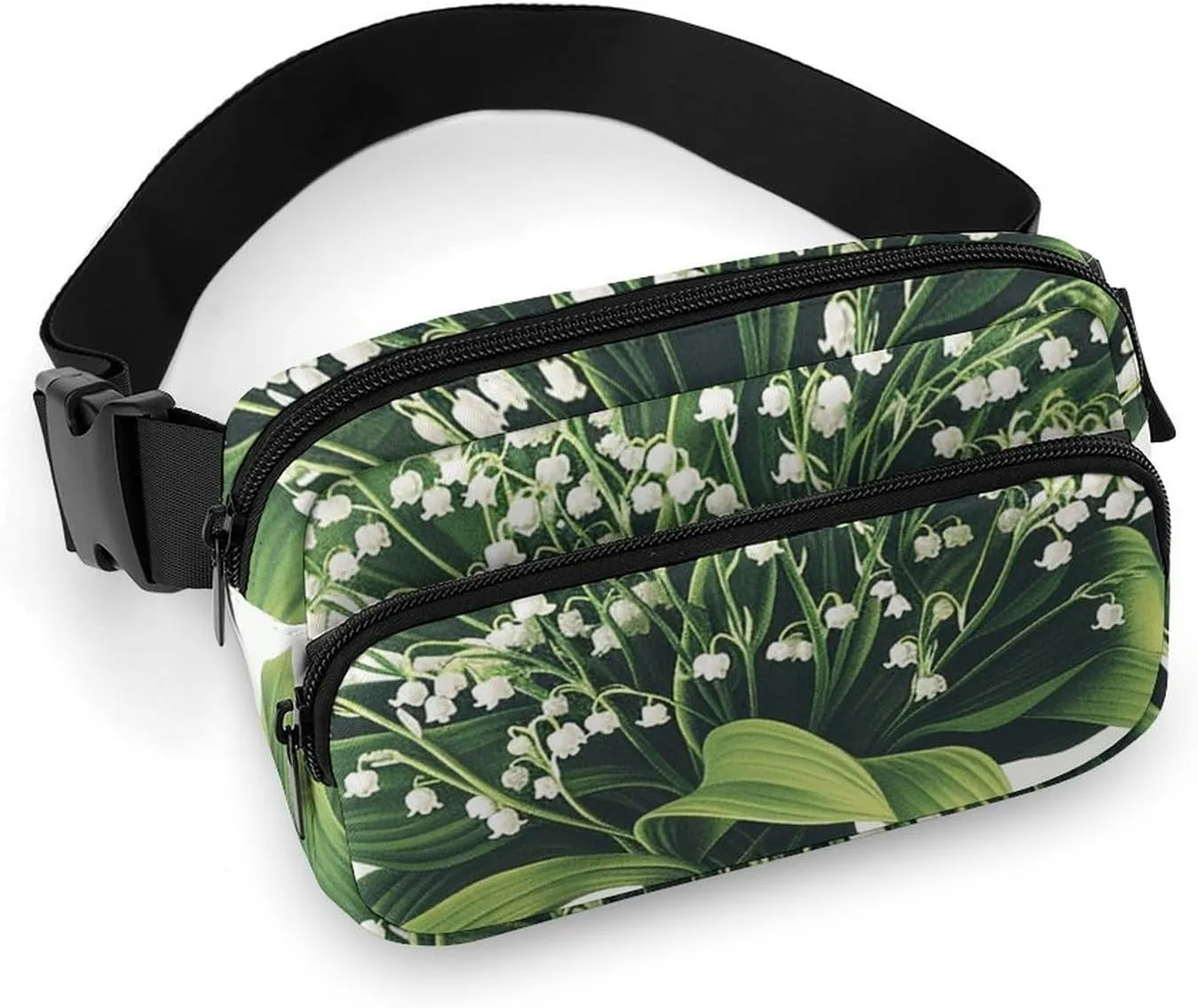Belt Bag Fanny Pack Waist Bag Tall Green Stems Crossbody Bags for Women Bum Bag Everywhere Belt Bag
