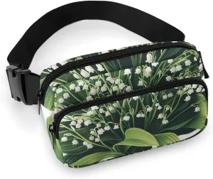 Belt Bag Fanny Pack Waist Bag Tall Green Stems Crossbody Bags for Women Bum Bag Everywhere Belt Bag