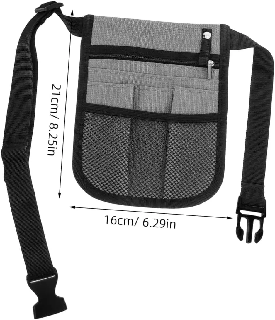 BESPORTBLE Nurse Care Kit Belt Neoprene Crossbody Bag Medical Tool Belt Utility Organizer for Nurses Waist Pack