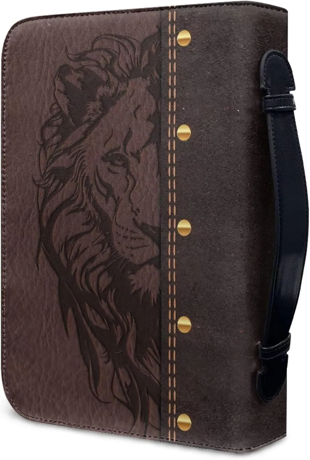 Bible Cover Large Bible Bags Bible Cover Case for Men and Women Large Bible Book Carrying Cases with Pockets & Handle