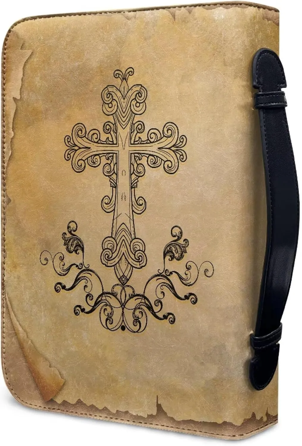 Bible Covers for Men and Women, Multi Pockets Bible Bag Tote for Girls with Handle, Durable Scripture Bag