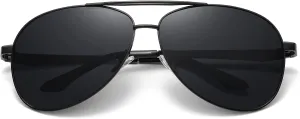 Big XL Wide Frame Extra Large Polarized Aviator Sunglasses for Big Heads Men Oversized Military Pilot Glasses