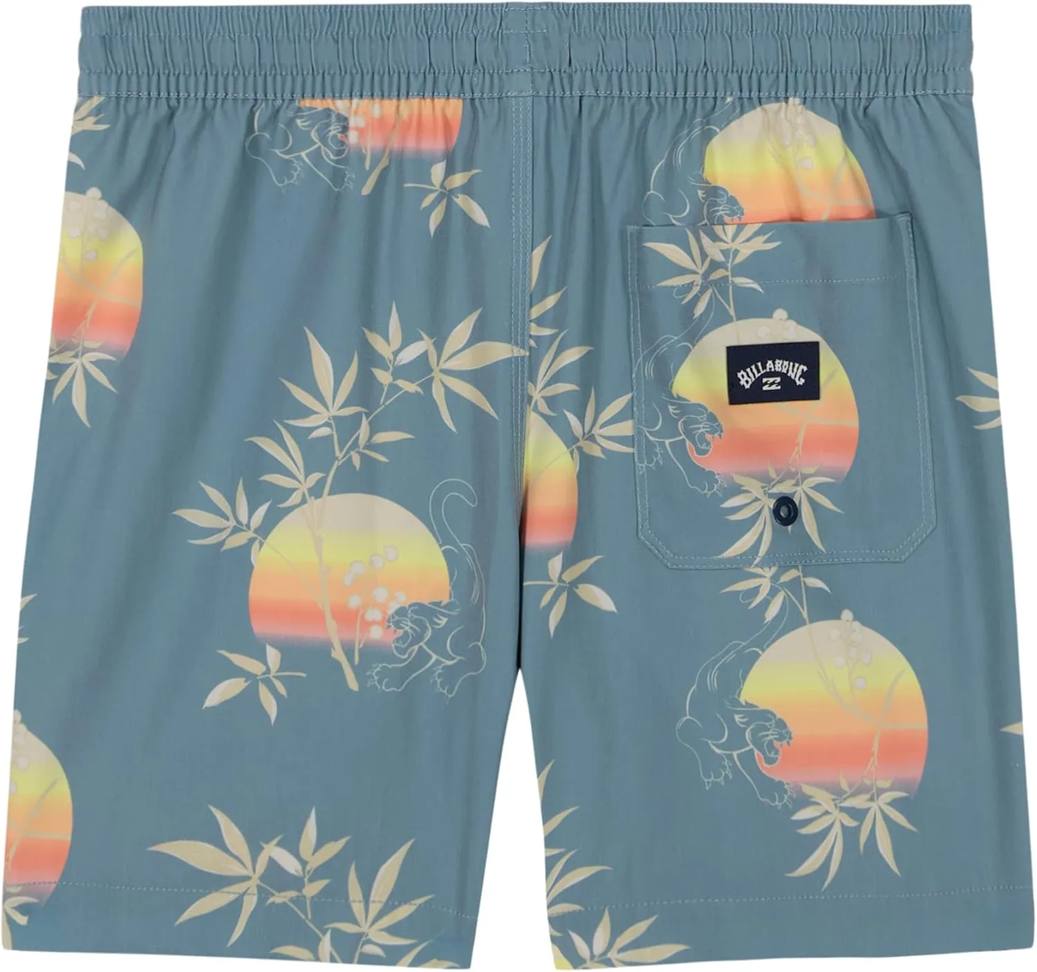 Billabong Boys' Layback 4-Way Stretch Swim Trunks with UPF 50  Sun Protection, Quick Dry Bathing Suit