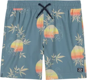 Billabong Boys' Layback 4-Way Stretch Swim Trunks with UPF 50  Sun Protection, Quick Dry Bathing Suit