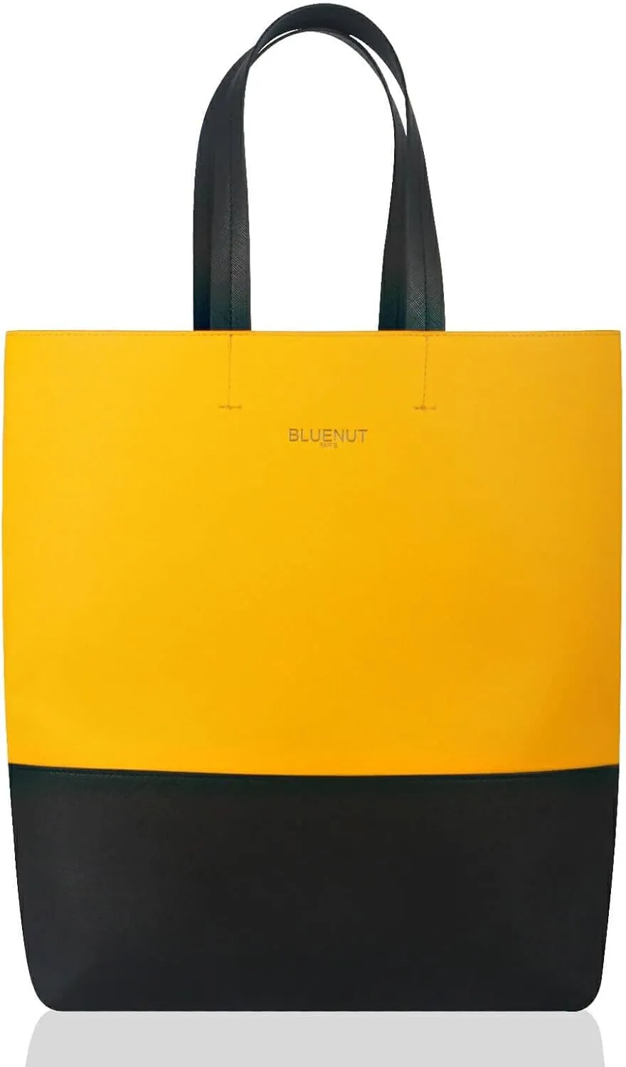 Bluenut Tote-Bag-for-Woman-Top-Handle-Satchel-Bag-2-Tone-Large-Tote-Bag-Purses-and-Handbag