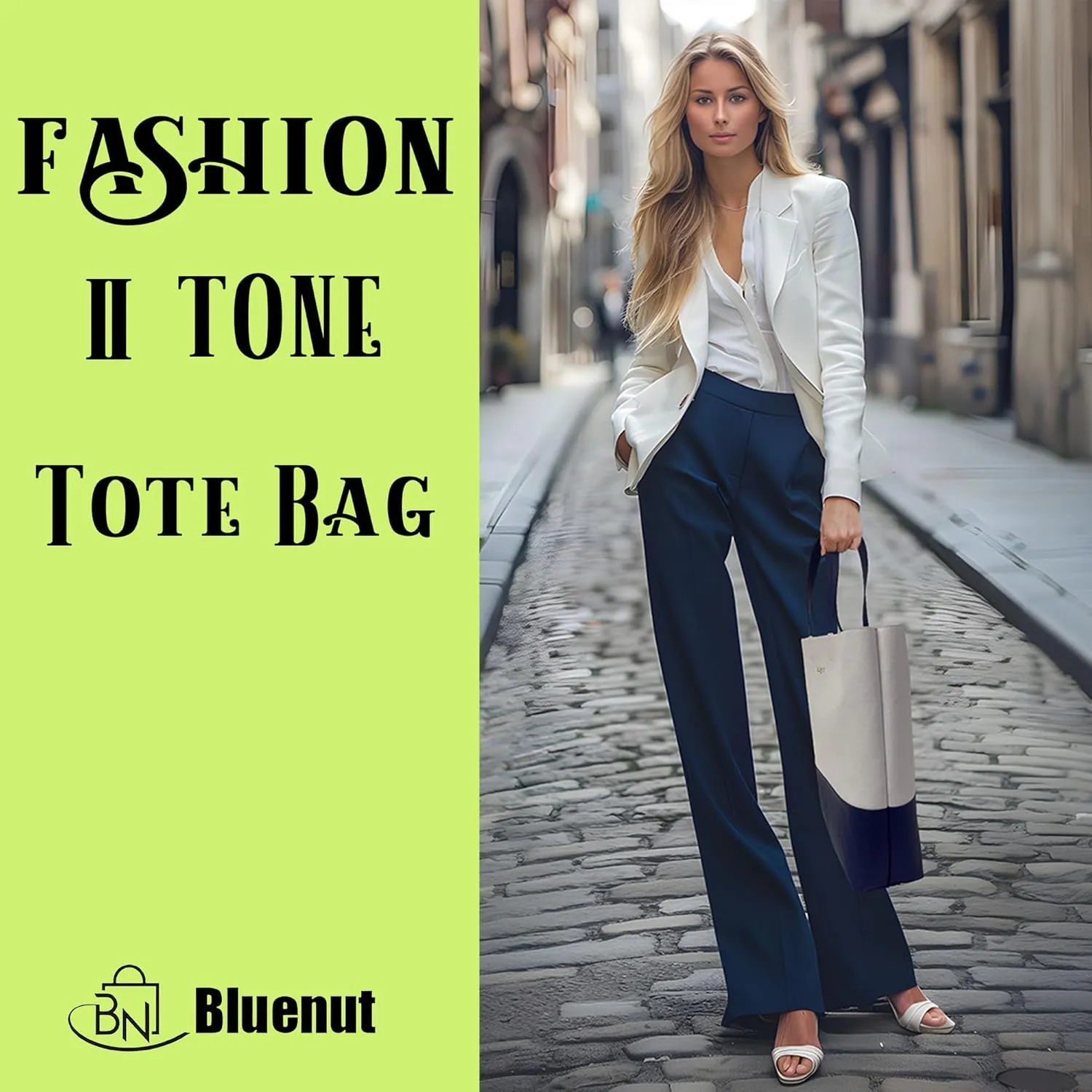 Bluenut Tote-Bag-for-Woman-Top-Handle-Satchel-Bag-2-Tone-Large-Tote-Bag-Purses-and-Handbag