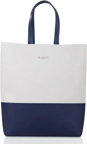 Bluenut Tote-Bag-for-Woman-Top-Handle-Satchel-Bag-2-Tone-Large-Tote-Bag-Purses-and-Handbag