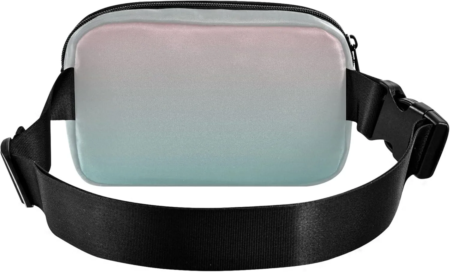 Blush Pink Green Blue Gradient Women Fanny Packs Belt Bag Hip Pack Waterproof Trendy Travel Waist Bag