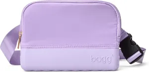 BOGG BAG - Belt Bag - I Lilac You a Lot - Small Crossbody Bag - 9in L x 3in W x 7in H - Zip Closure with Adjustable Strap - Durable Nylon Fanny Pack