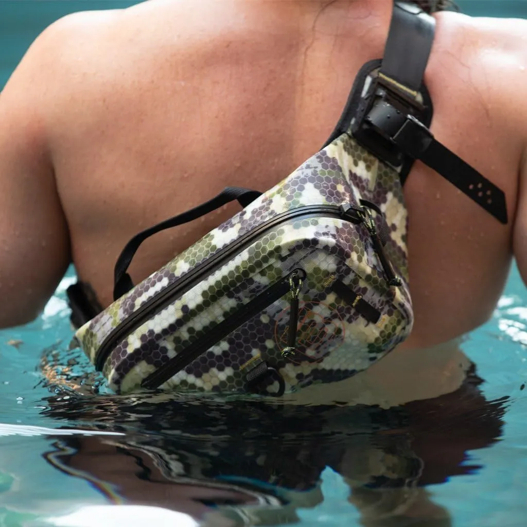 BOTE Highwater Waist Belt Pack Fully Waterproof SUP Zip Up Fanny Bag Adjustable Strap Outdoor Water Sports Extra Storage Completely Submersible