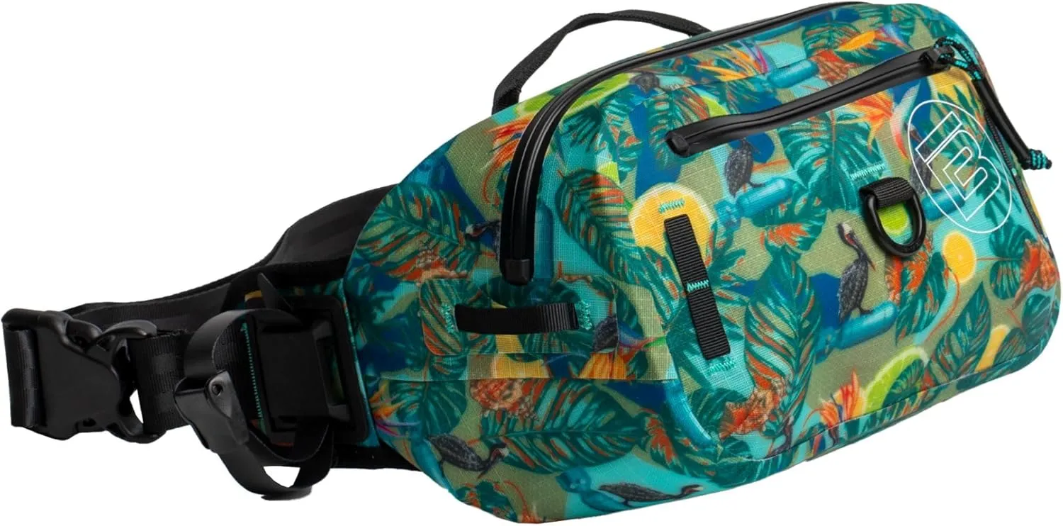 BOTE Highwater Waist Belt Pack Fully Waterproof SUP Zip Up Fanny Bag Adjustable Strap Outdoor Water Sports Extra Storage Completely Submersible