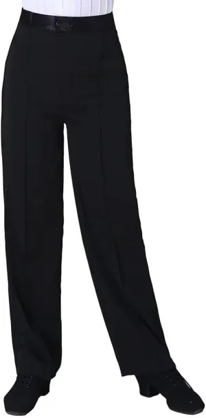 Boys Kids Latin Ballroom Dance Pants Elastic Waist Professional Jazz Modern Perfomance Trousers