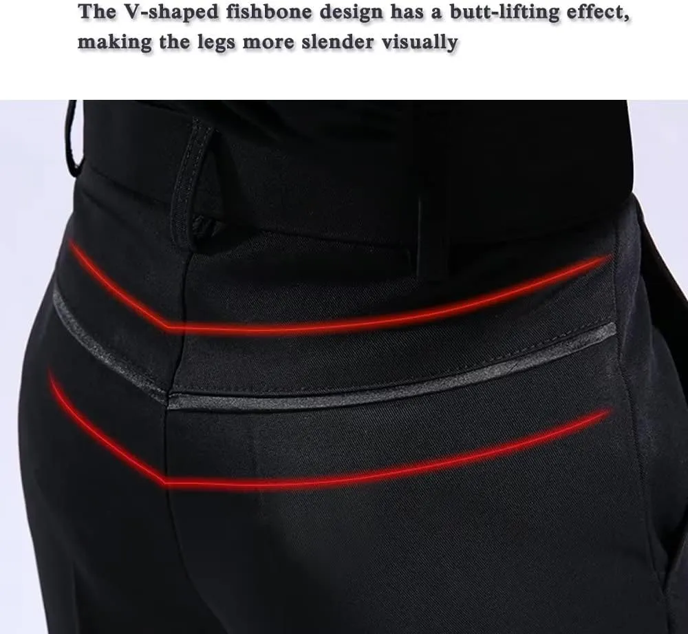 Boys Kids Latin Ballroom Dance Pants Elastic Waist Professional Jazz Modern Perfomance Trousers