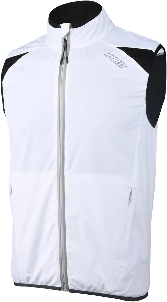 bpbtti Men's Cycling Running Vest Sleeveless Windbreakers With Two side Pockets(2.0) - Windproof, Breathable and Reflective