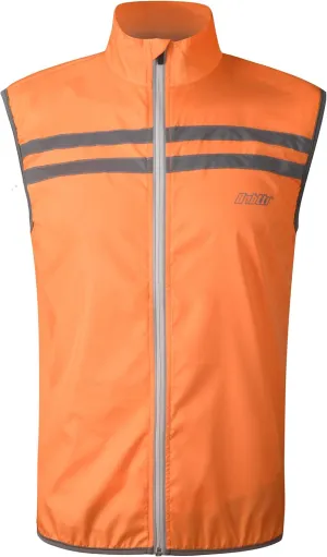 bpbtti Men's Hi-Viz Safety Running Cycling Vest Sleeveless Windbreaker vests- Windproof and Reflective