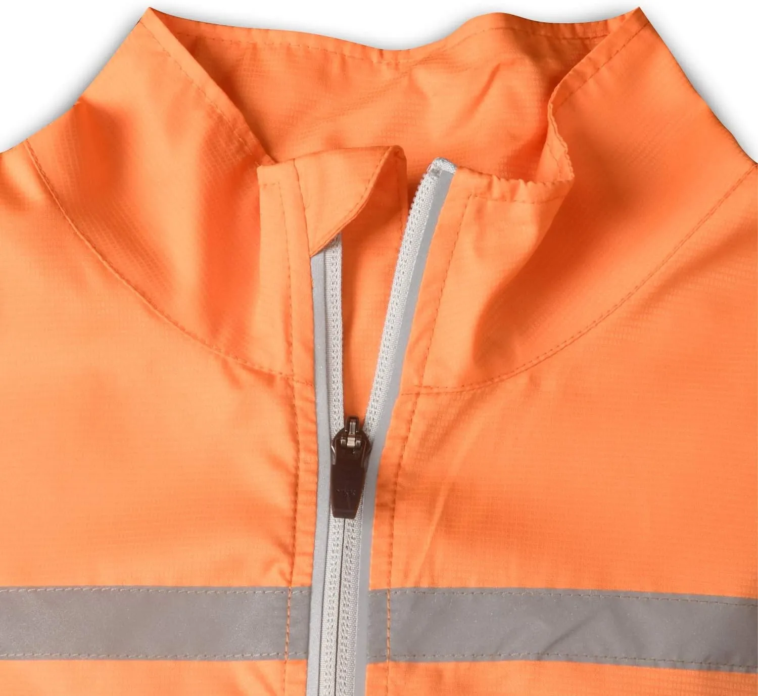 bpbtti Men's Hi-Viz Safety Running Cycling Vest Sleeveless Windbreaker vests- Windproof and Reflective