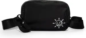 Braxley Unisex Clutch Bag & Belt Bundle - Crossbody and Fanny Pack for Men & Women - Full Length Stretch Belt Design – RFID Blocking Convertible Belt Bag | Washable and Durable
