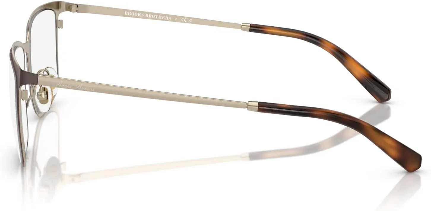 Brooks Brothers Mens BB1110 Rectangular Prescription Eyewear Frames