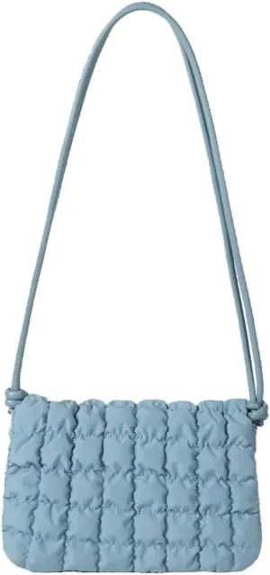 Bubble Purses for Women Puffer Crossbody Bags for Women Lightweight Satchel Bag Small Handbag Cloud Bag for Dating Work