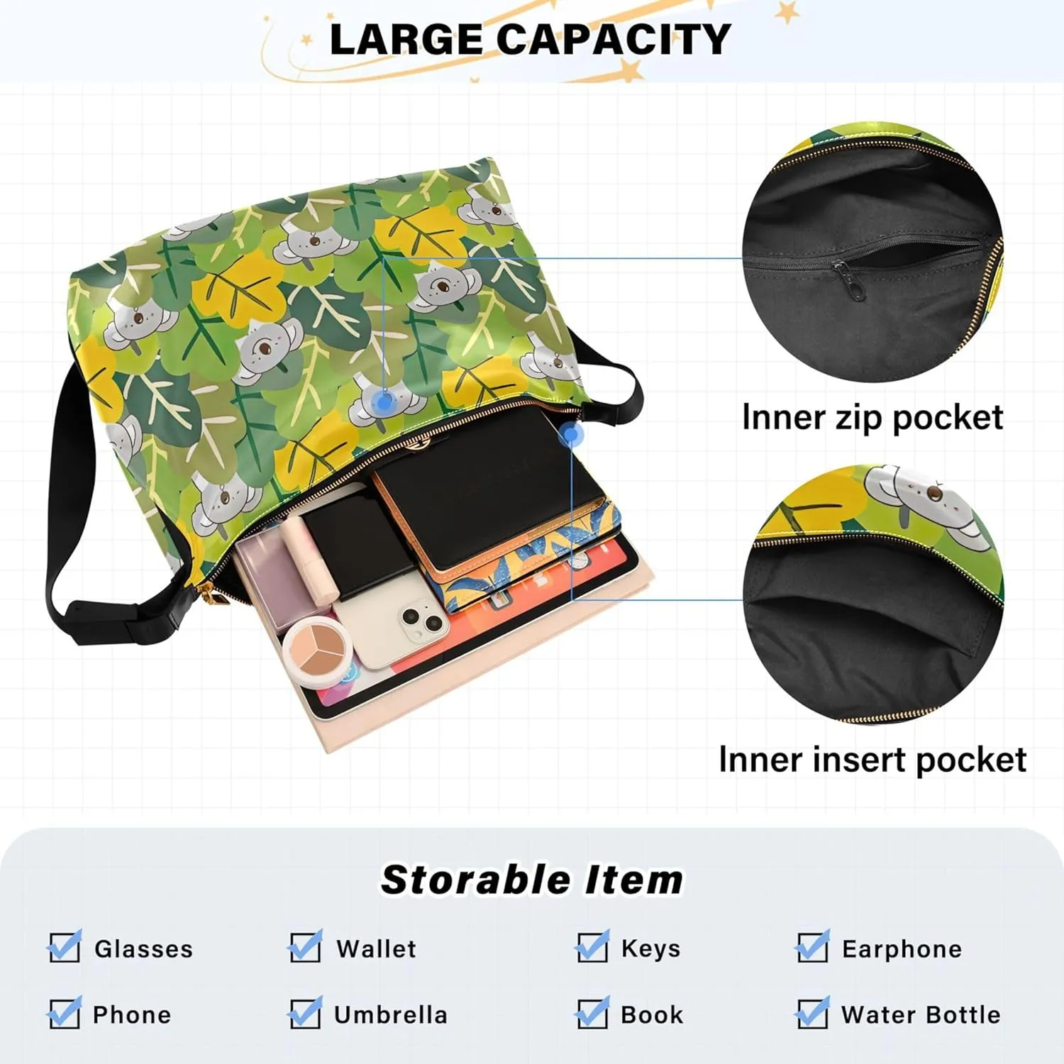 Bunny Butterfly Peonies Rabbit Print Soft PU Leather Hobo Bags Cross Body Men Bag Animal Print Women Purse