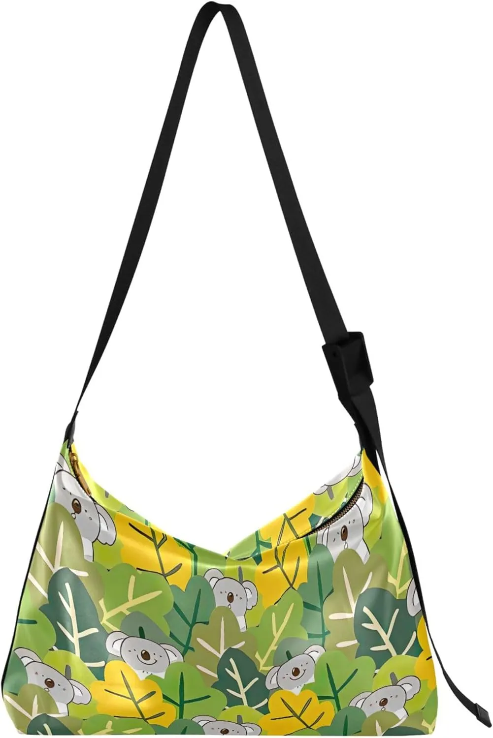 Bunny Butterfly Peonies Rabbit Print Soft PU Leather Hobo Bags Cross Body Men Bag Animal Print Women Purse