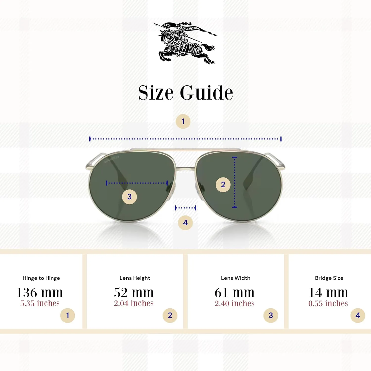 BURBERRY Alice BE3138 Metal Aviator Sunglasses for Women   BUNDLE With Designer iWear Eyewear Kit