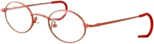 Calabria Kiddy Flex 4 Kids Oval Reading Glasses  2.50 Rose Red Pink Girls