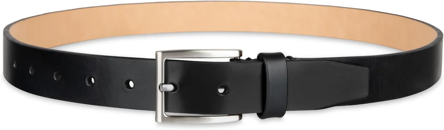 Calvin Klein Men's Modern Dress Minimalist Belt with Classic Harness Buckle