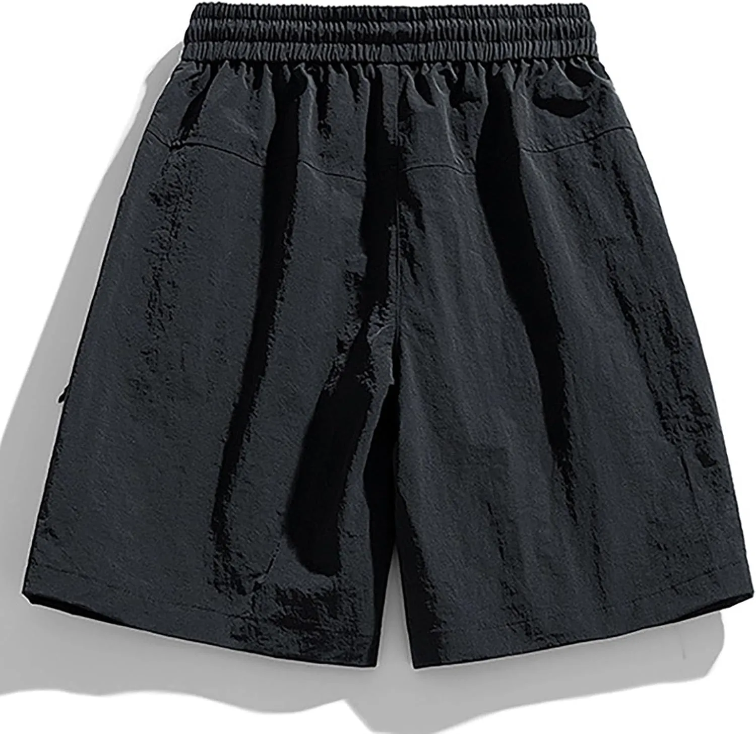 Cargo Shorts for Men Stretch Waist Casual Loose Drawstring Quick Dry Hiking Tactical Outdoor Work Shorts Summer 2025