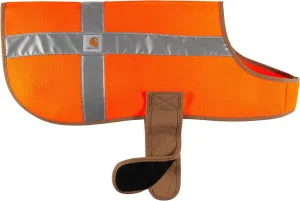 Carhartt Mesh Safety Dog Vest, Hi-Visibility Lightweight Dog Vest