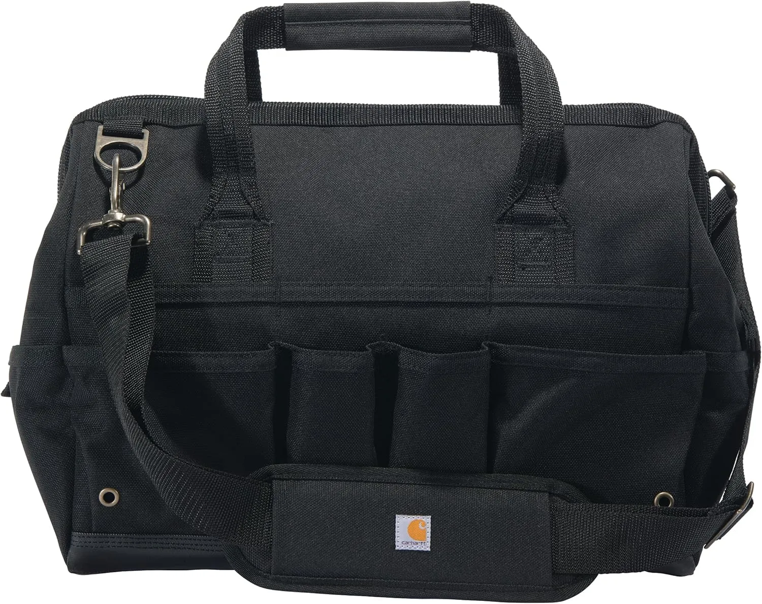 Carhartt Onsite Tool Bag, Durable Water-Resistant, Tool Storage Bag, Heavyweight, 16-Inch 30 Pocket, Black