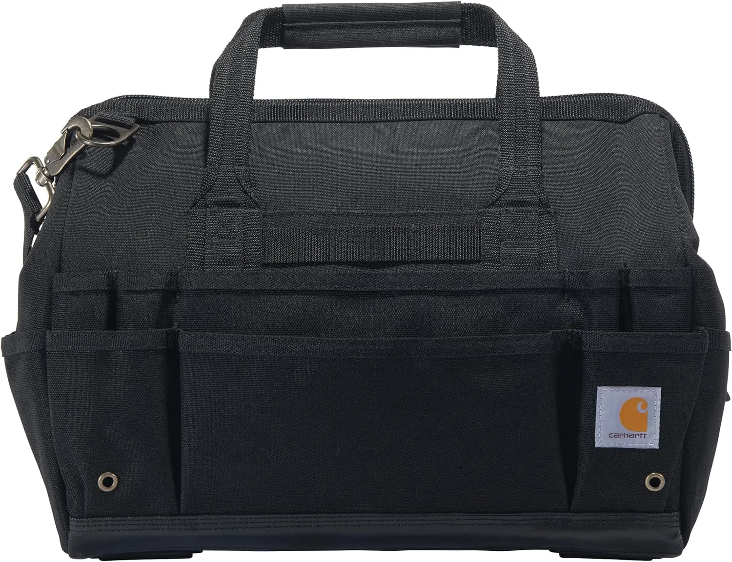 Carhartt Onsite Tool Bag, Durable Water-Resistant, Tool Storage Bag, Heavyweight, 16-Inch 30 Pocket, Black