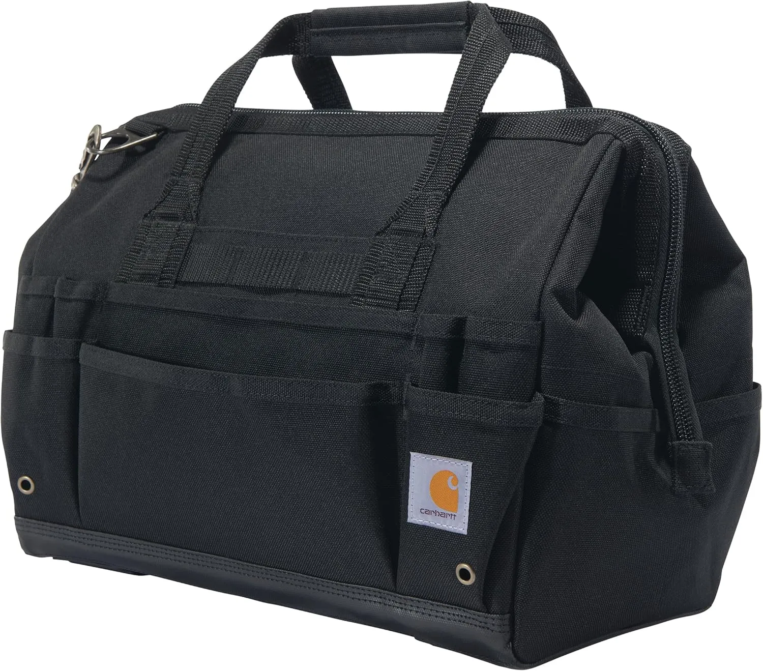 Carhartt Onsite Tool Bag, Durable Water-Resistant, Tool Storage Bag, Heavyweight, 16-Inch 30 Pocket, Black