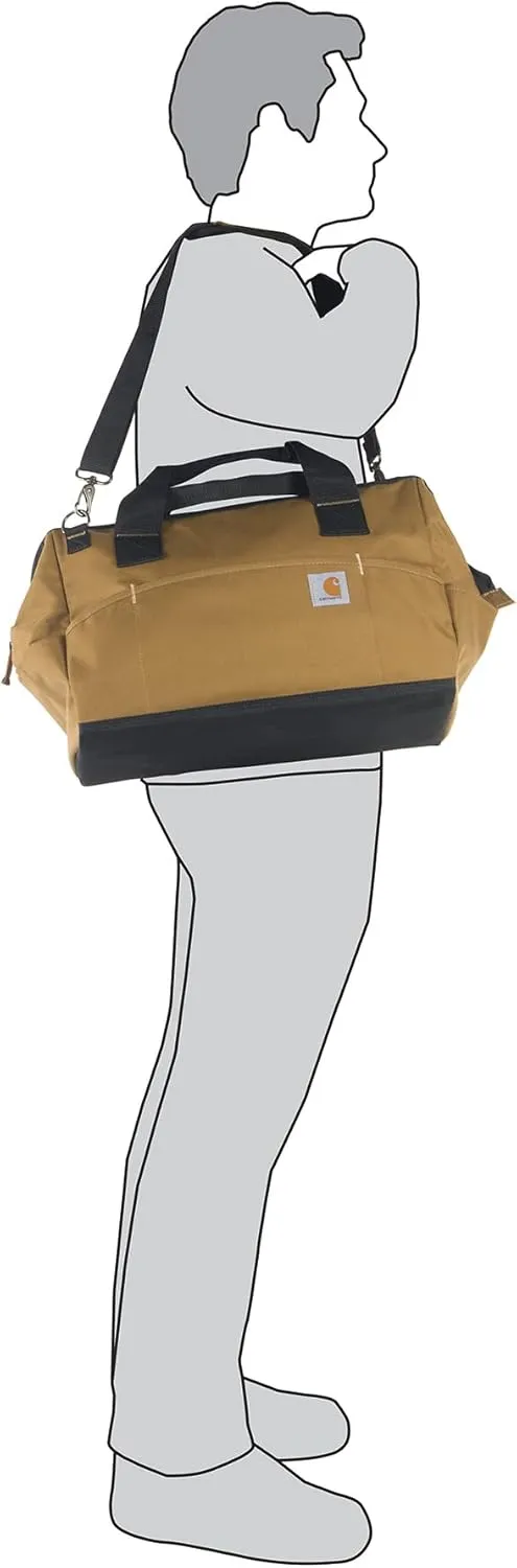Carhartt Trade Series Tool Bag, Large (16-Inch), Carhartt Brown