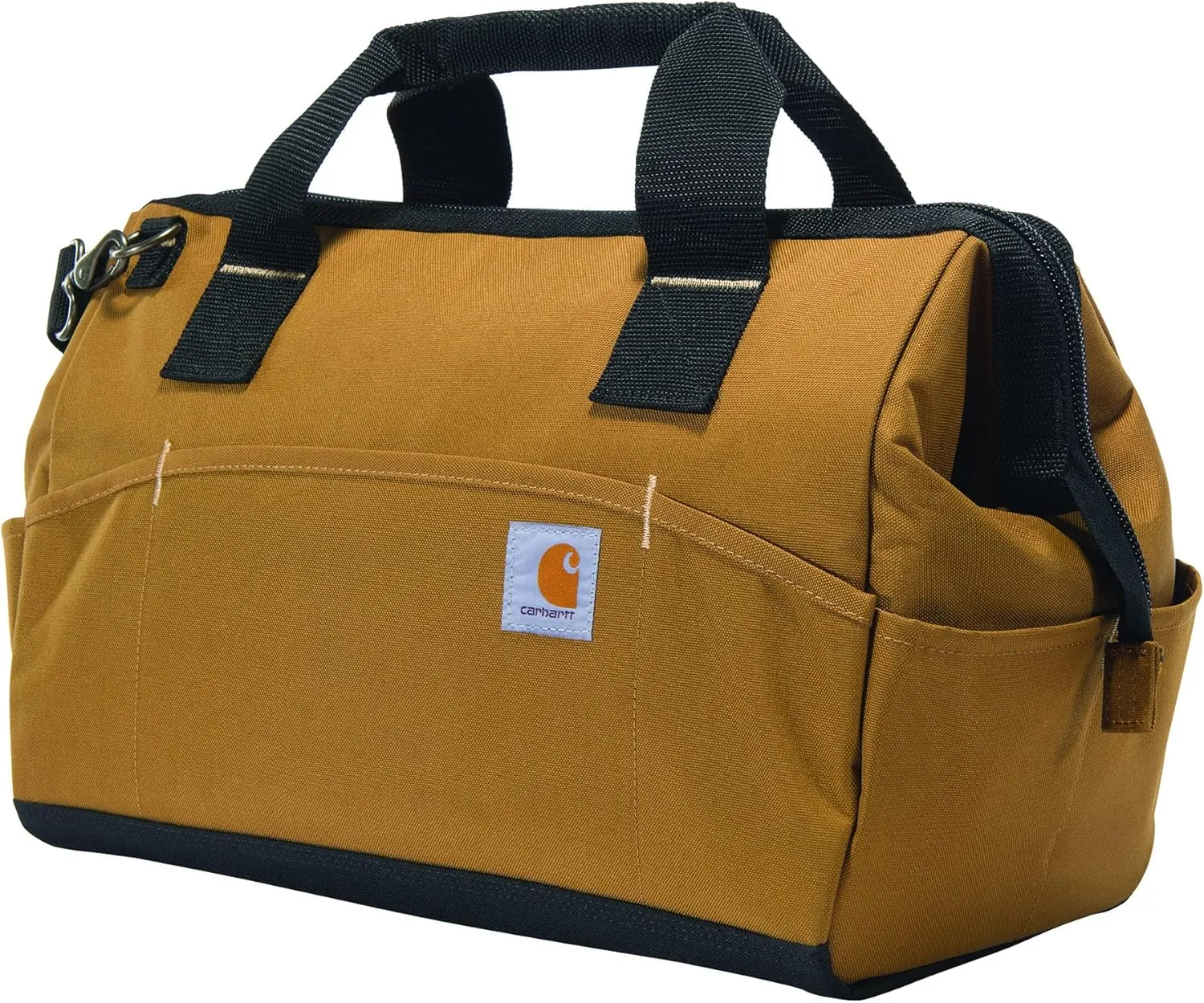 Carhartt Trade Series Tool Bag, Large (16-Inch), Carhartt Brown