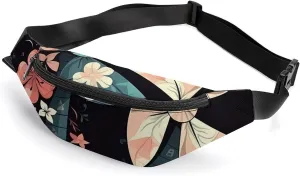 Cartoon Windmill Fanny Pack for Women Men Waist Bag Waterproof Belt Bag with Adjustable Strap