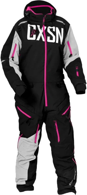 Castle X Women's Freedom G3 Monosuit (Black/Silver/Pink Glo - X-Large)