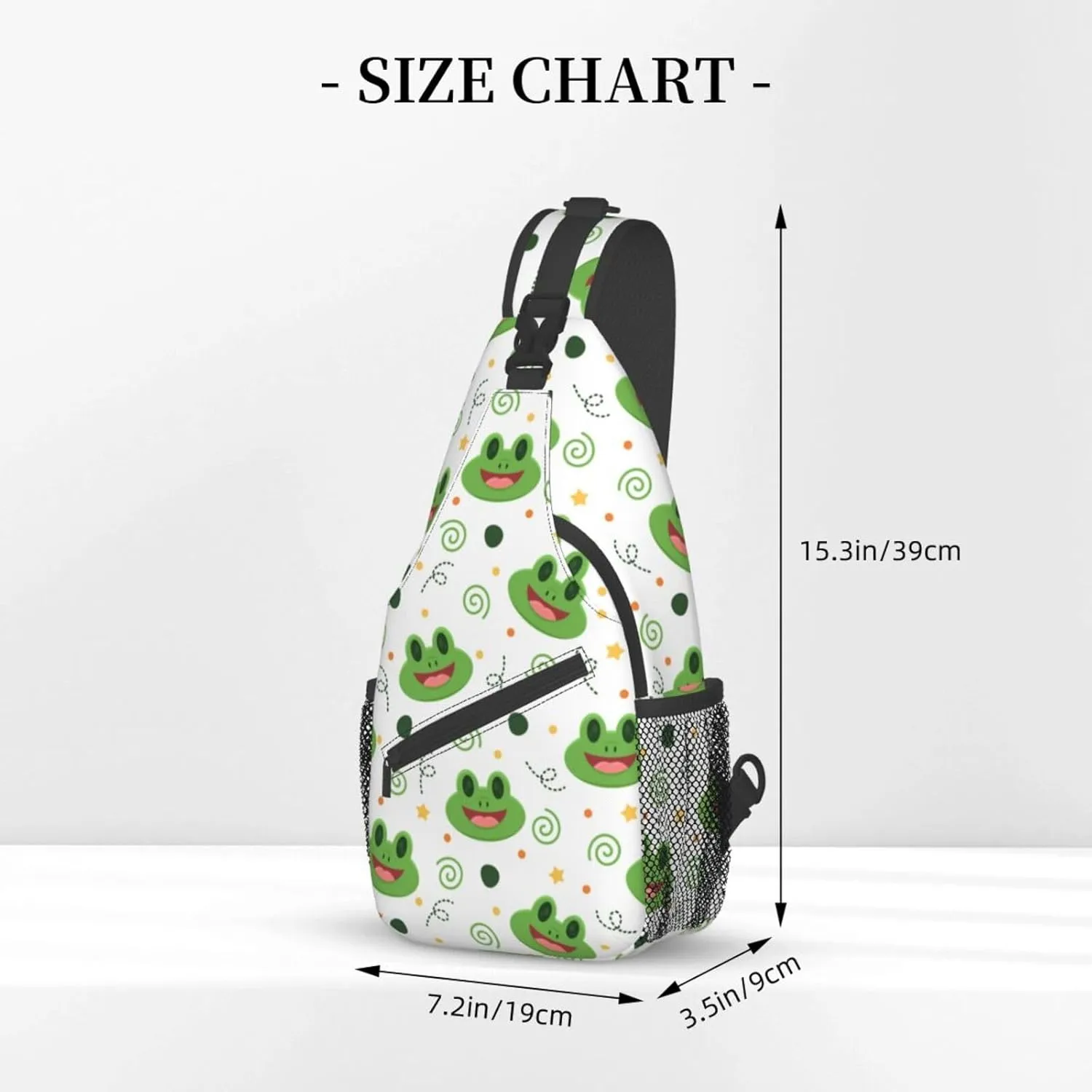 Casual Sling Bag for Women Men Travel Crossbody Sling Backpack Small Chest Shoulder Bag Gym Sports Hiking Daypack