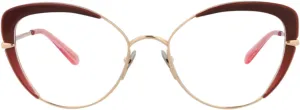 Cat Eye-Frame Metal Optical Frames