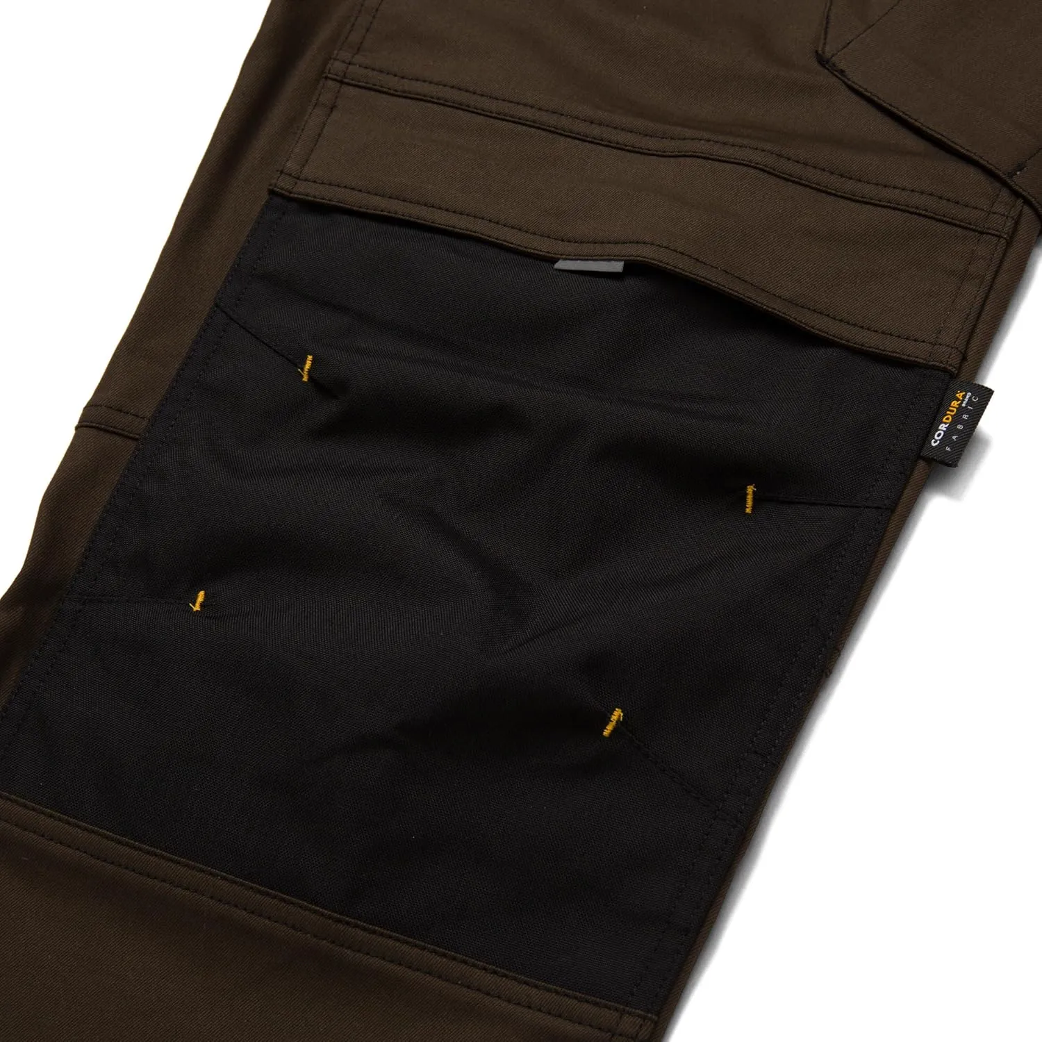 Caterpillar H2O Defender Water Resistant Work Pants for Men with Reinforced Knees, Bellowed Cargo Pocket and Tool Bags