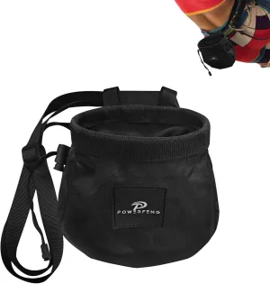 Chalk Bag for Rock Climbing & Bouldering: Outdoor Indoor Chalk Bag for Men & Women Climbing Equipment & Accessories