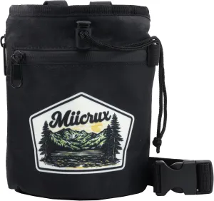 Chalk Bag, Rock Climbing, Bouldering, Adjustable Belt, 2 Zippered Pockets, Brush Loops, Weightlifting, Gymnastic, Crossfit