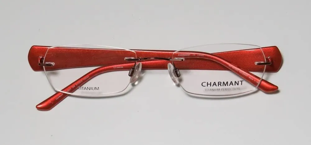 CHARMANT 10927 Womens/Ladies Designer Rimless Titanium Eyeglasses/Eye Glasses