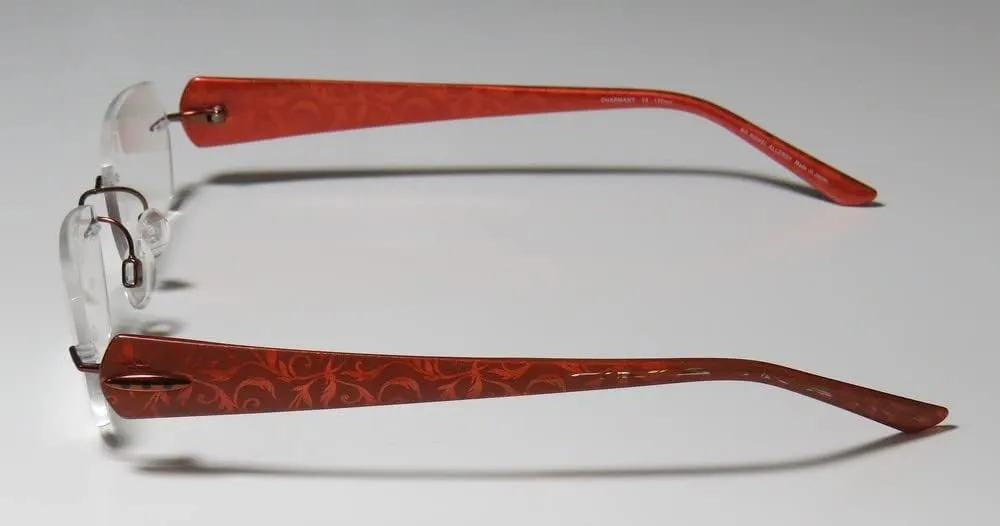 CHARMANT 10927 Womens/Ladies Designer Rimless Titanium Eyeglasses/Eye Glasses