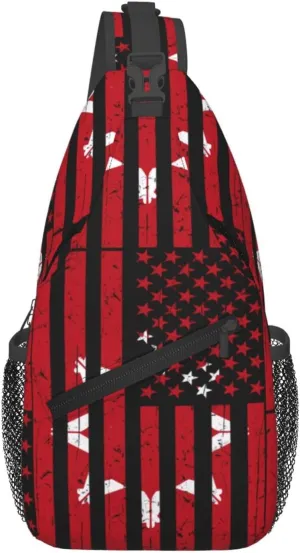 Chest Sling Bag Crossbody Shoulder Backpack Bag Gym Cycling Travel Hiking Daypack Cross Bag