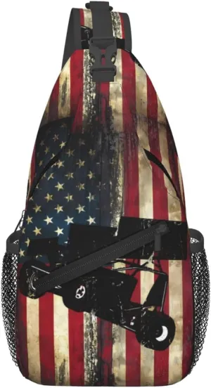 Chest Sling Bag Crossbody Shoulder Backpack Bag Gym Cycling Travel Hiking Daypack Cross Bag