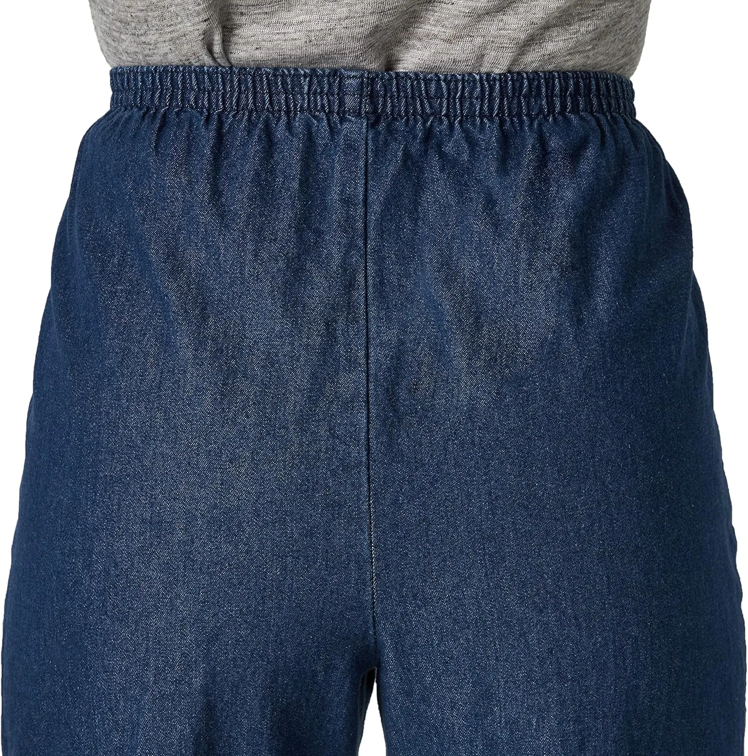 Chic Classic Collection Women's Cotton Pull-On Pant with Elastic Waist