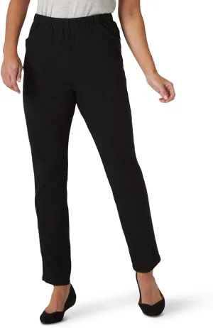Chic Classic Collection Women's Stretch Elastic Waist Pull-On Legging Pant