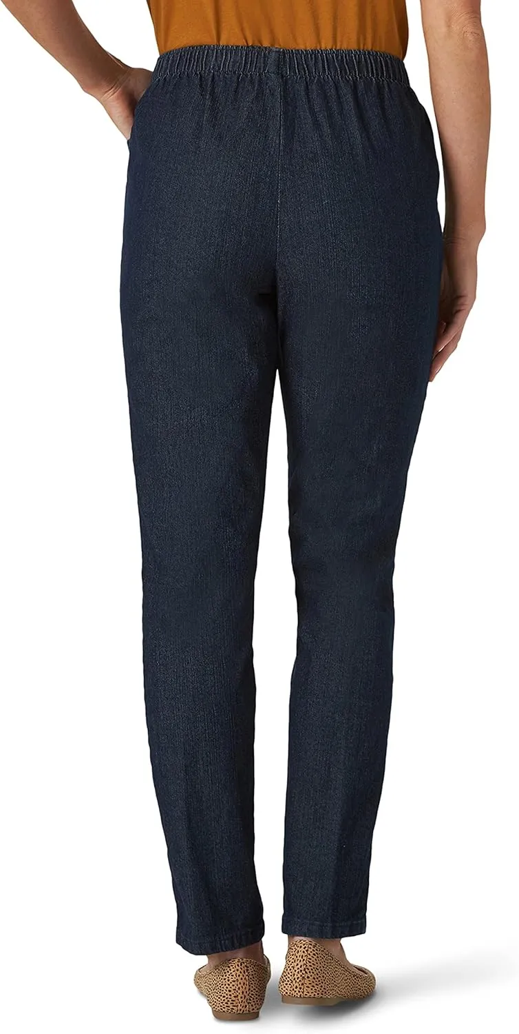Chic Classic Collection Women's Stretch Elastic Waist Pull-On Legging Pant